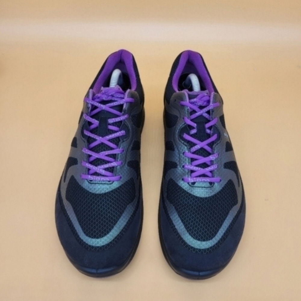 Ecco Women's Athletic Shoes - Black and Purple - Picture 2 of 8